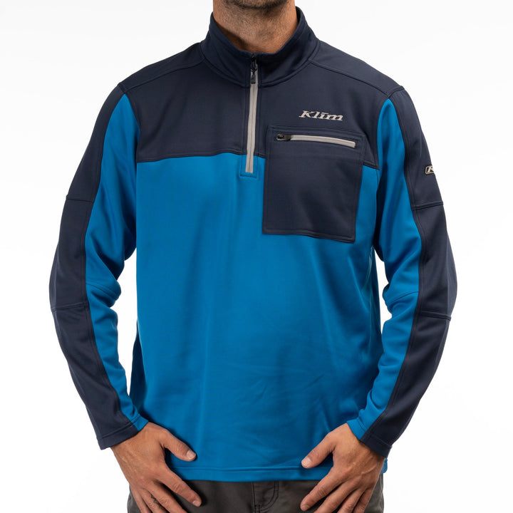 Glacier 1/4 Zip - Imperial Blue - Dress Blues