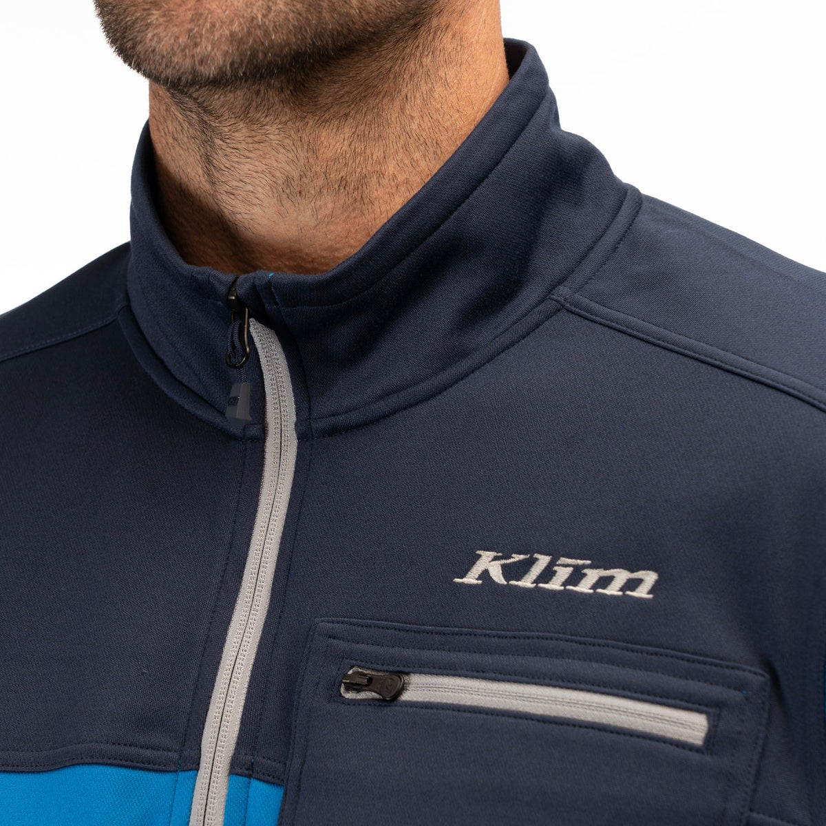 Glacier 1/4 Zip - Imperial Blue - Dress Blues