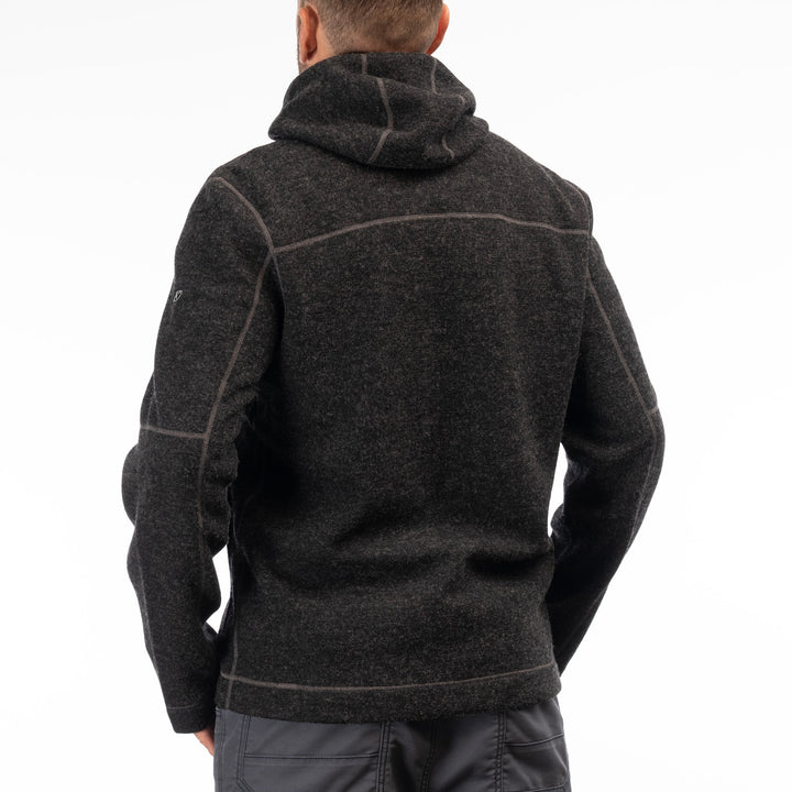 Klim Bighorn Canyon Wool Fleece Hoodie - Black Heather