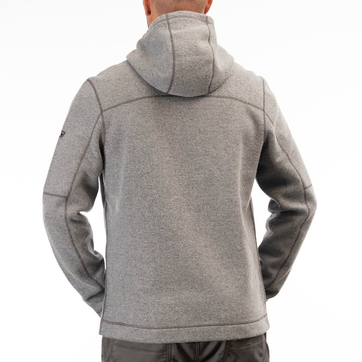Klim Bighorn Canyon Wool Fleece Hoodie - Monument Heather