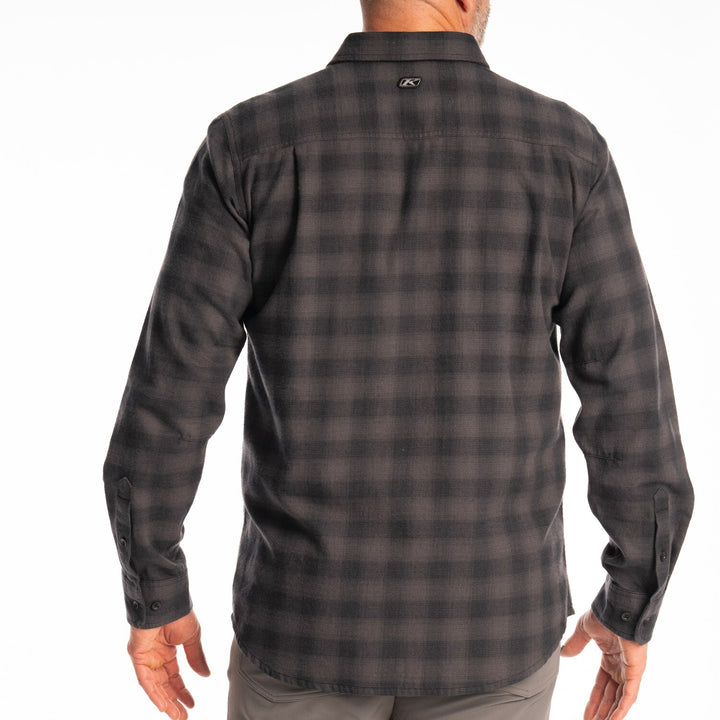 Klim Table Rock Midweight Flannel Shirt - Black