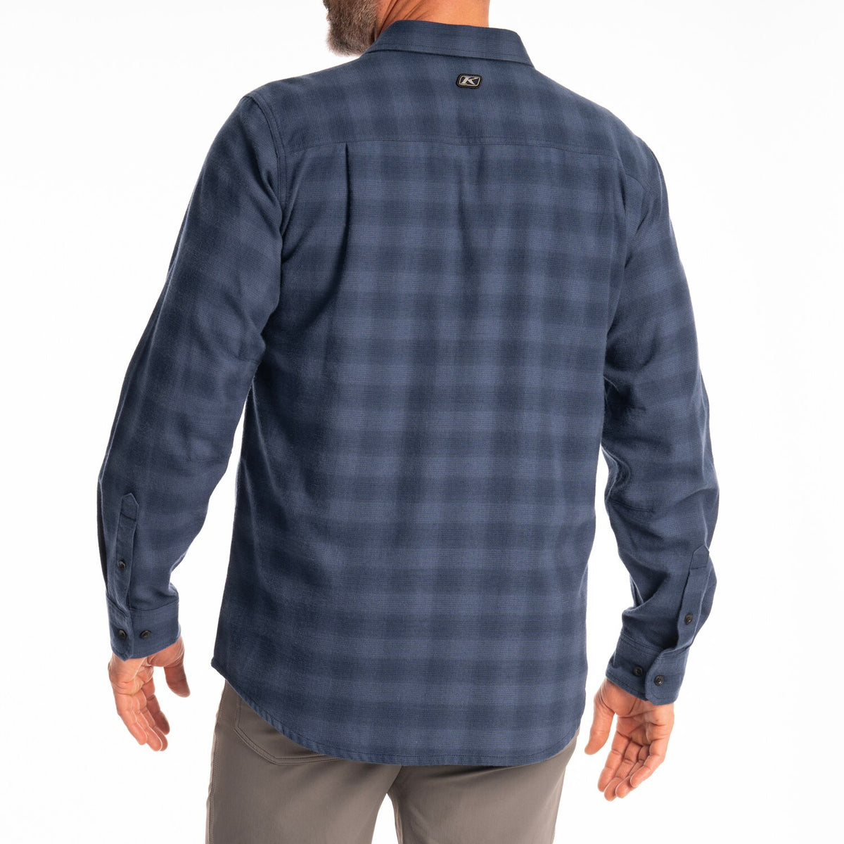 Klim Table Rock Midweight Flannel Shirt - Dress Blues