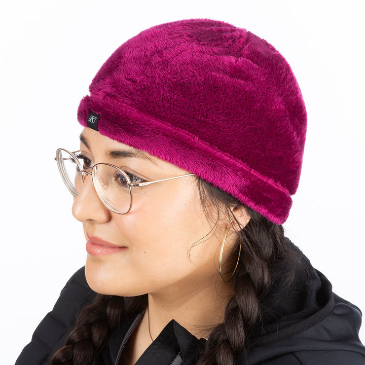 Cascade Beanie - Raspberry Radiance