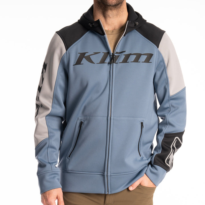 Klim Stealth Hoodie - Blue Fusion - Black