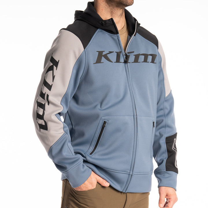 Klim Stealth Hoodie - Blue Fusion - Black