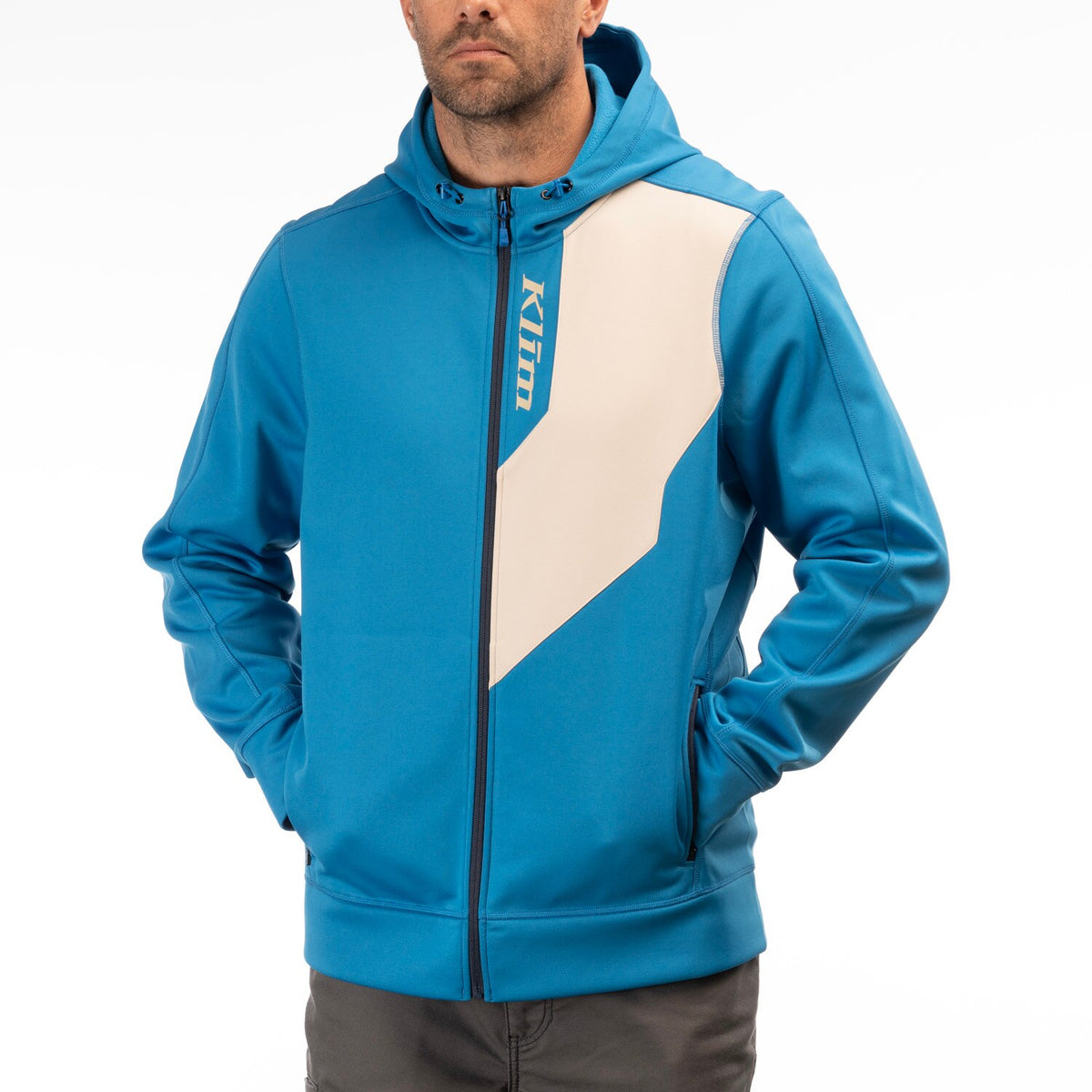 Klim The Hill Climber Hoodie - Imperial Blue - Peyote