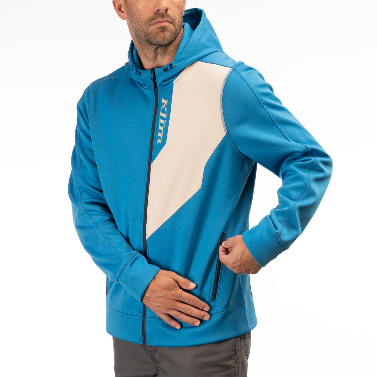 Klim The Hill Climber Hoodie - Imperial Blue - Peyote
