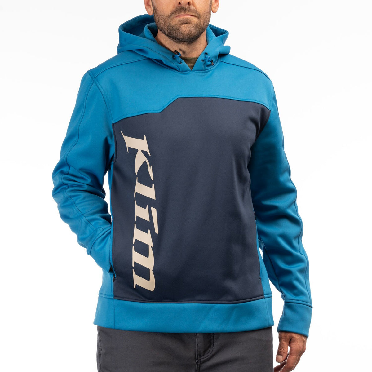 Klim Accelerator Pullover Hoodie - Imperial Blue - Dress Blues