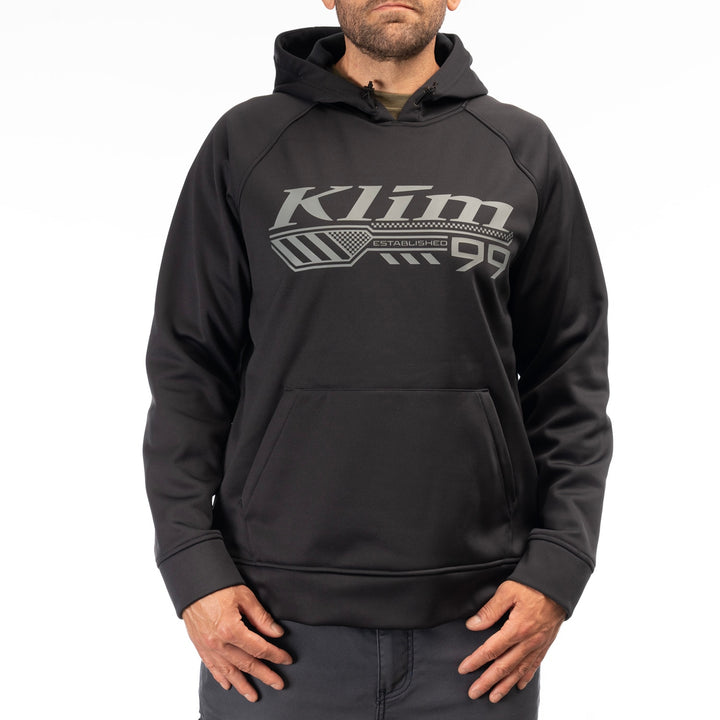 Klim Foundation Pullover Hoodie - Black - Monument