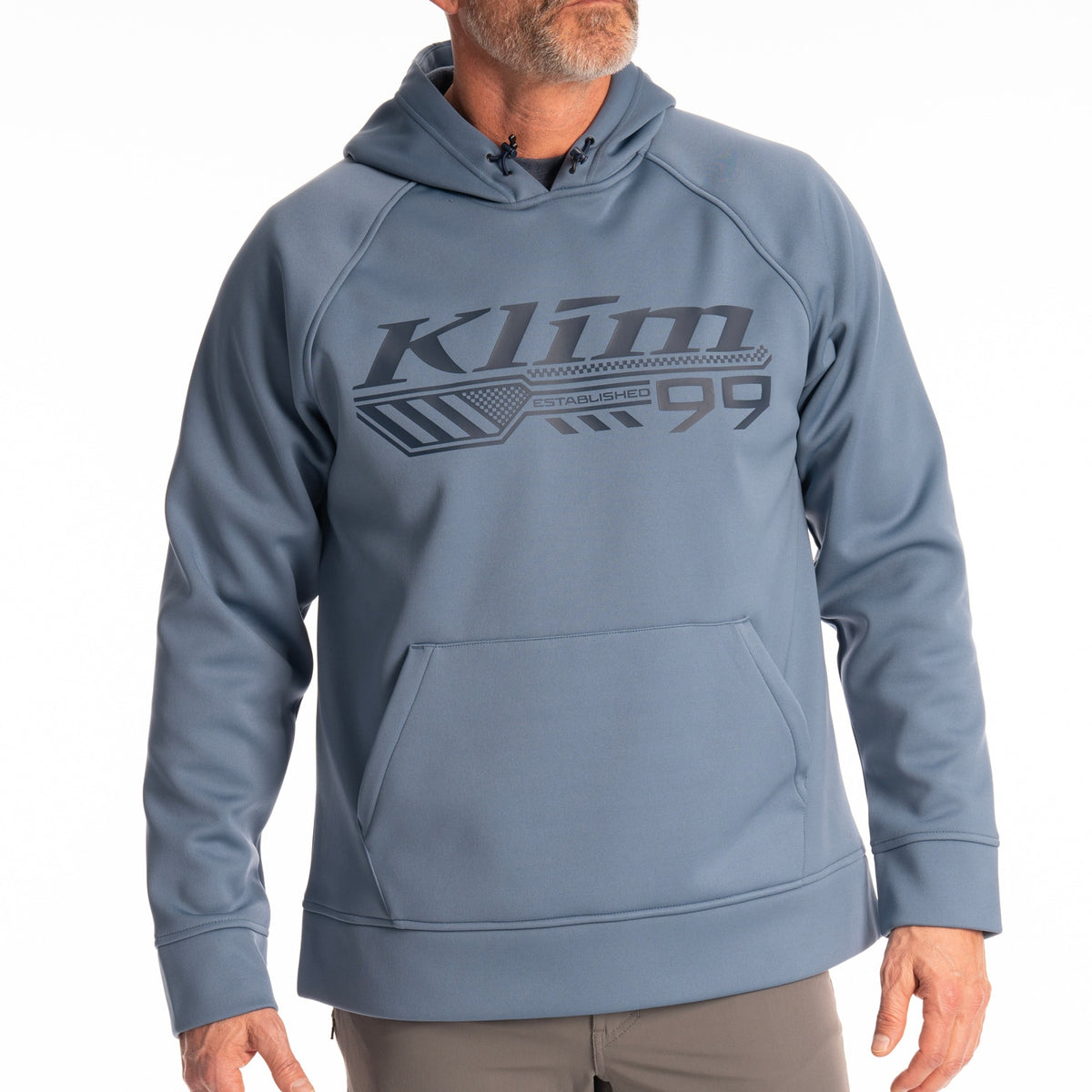Klim Foundation Pullover Hoodie - Blue Fusion - Dress Blues