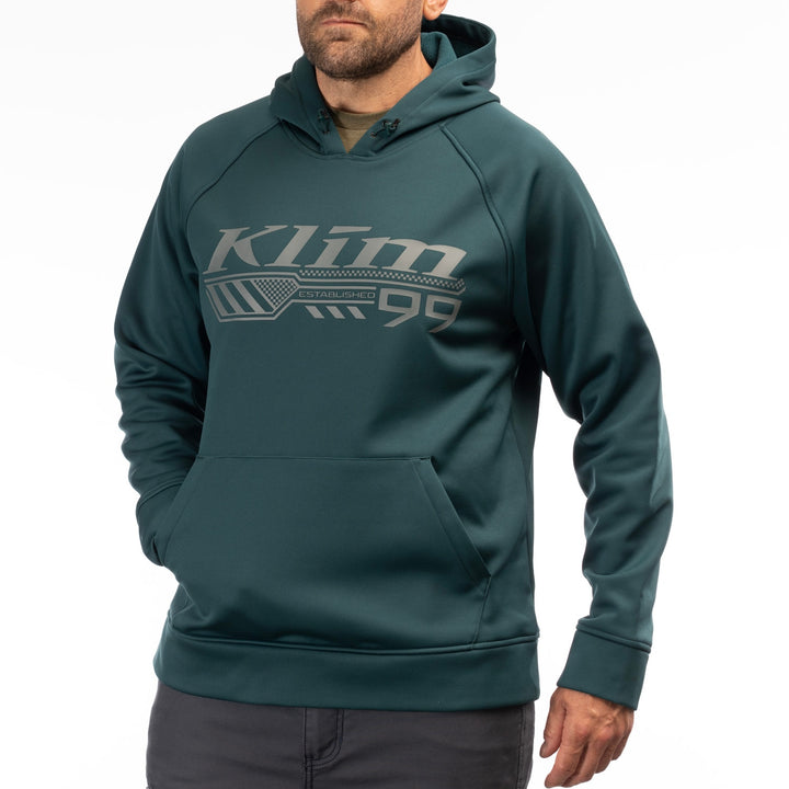 Klim Foundation Pullover Hoodie - Dark Sea - Monument