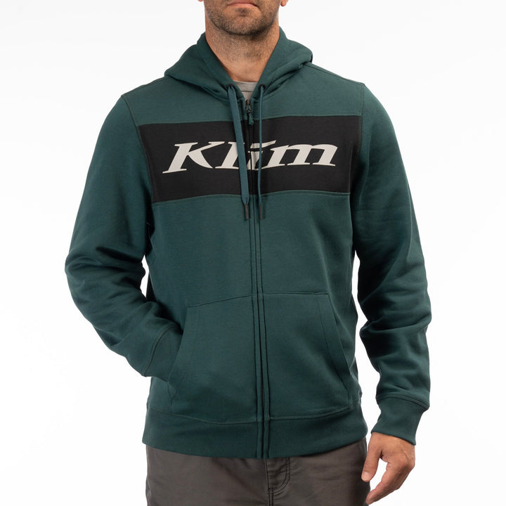 Klim Trailside Hoodie - Dark Sea - Black