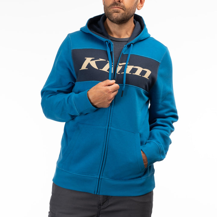 Klim Trailside Hoodie - Imperial Blue - Dress Blues