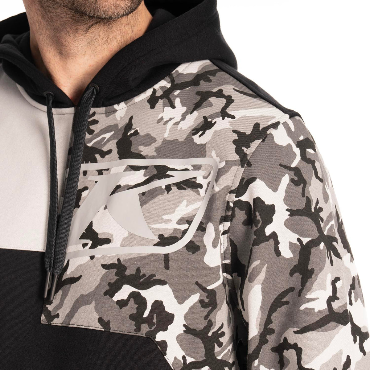 Klim Cliff Hanger Pullover Hoodie - Black - Camo