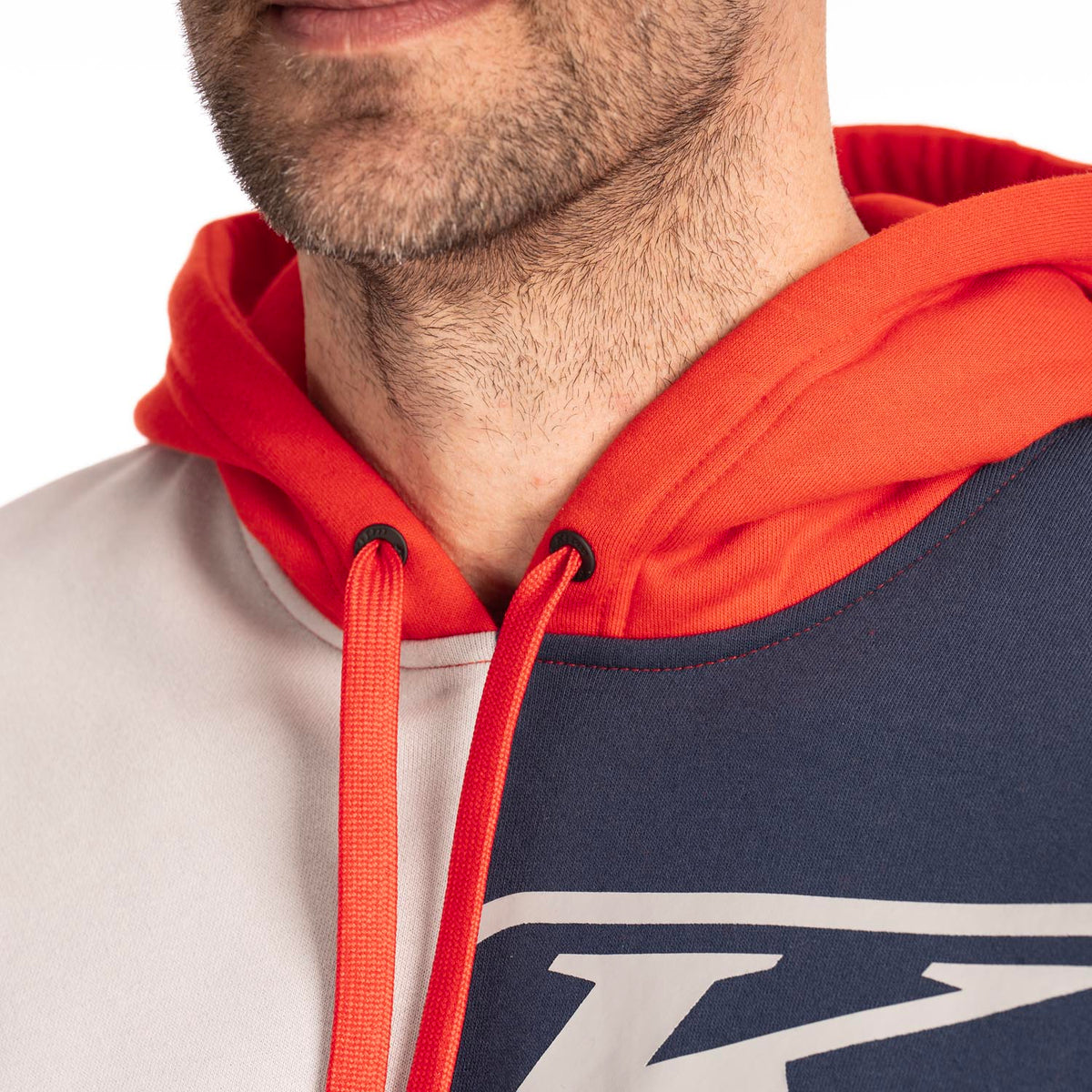Klim Cliff Hanger Pullover Hoodie - Fiery Red - Dress Blues