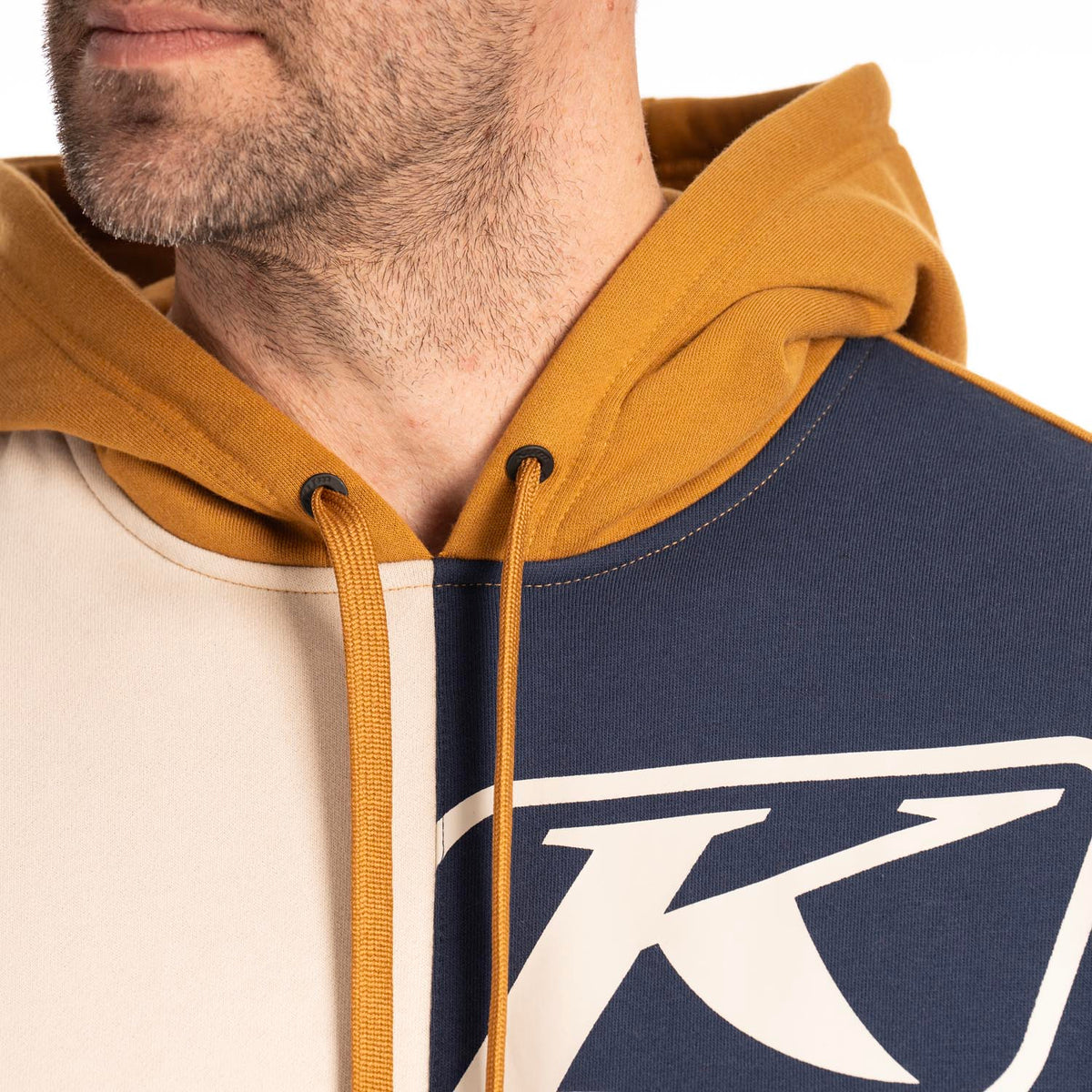 Klim Cliff Hanger Pullover Hoodie - Golden Brown - Dress Blues