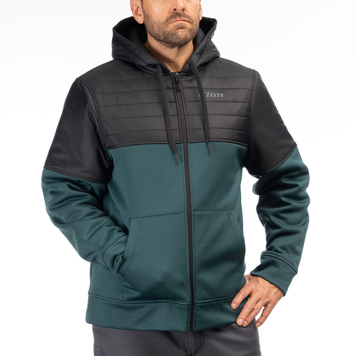 Klim Tamarack Insulated Hoodie - Dark Sea - Black