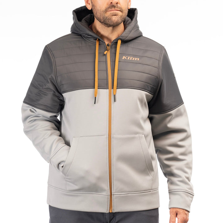 Klim Tamarack Insulated Hoodie - Monument - Asphalt