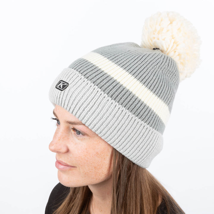 Powder Pom Beanie - High-rise - Monument