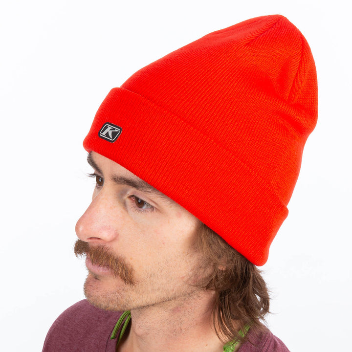 Ridge Insulated Beanie - Fiery Red