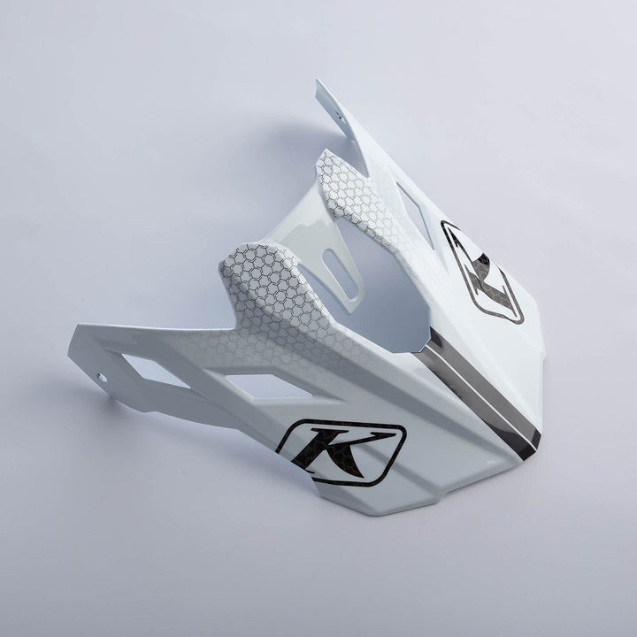F3 Carbon Visor - Velocity Black - White