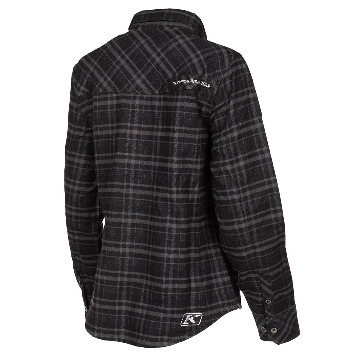 Klim Upland Flannel Shirt - Black - Asphalt