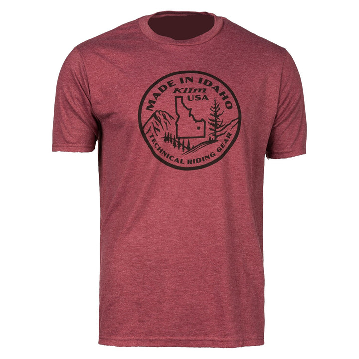 Klim Made In Idaho T - Malbec