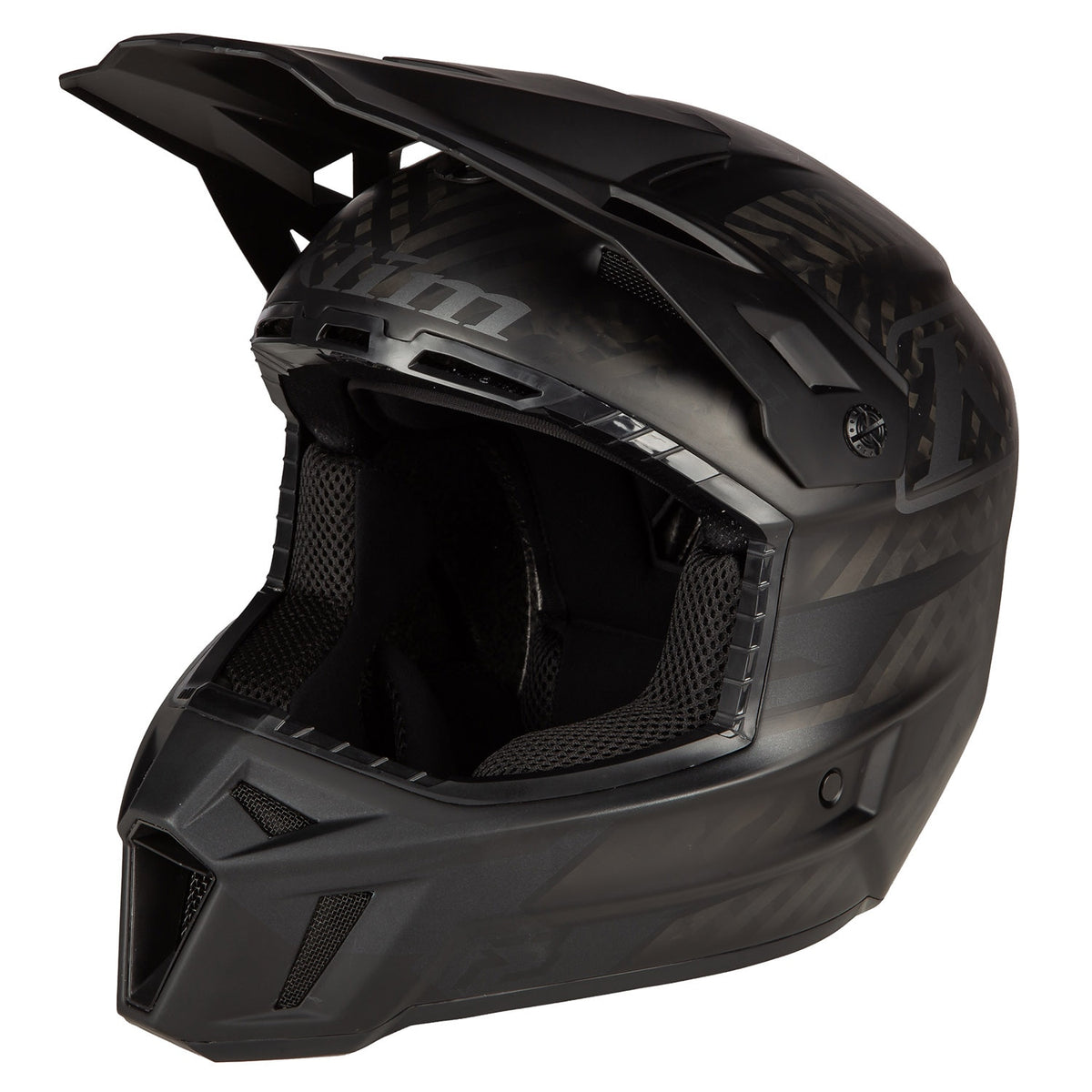 Klim F3 Carbon Off-Road Helmet ECE - Carbon Matte Black