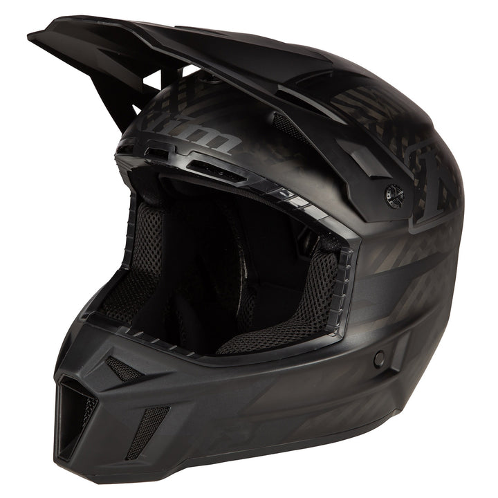 Klim F3 Carbon Off-Road Helmet ECE - Carbon Matte Black