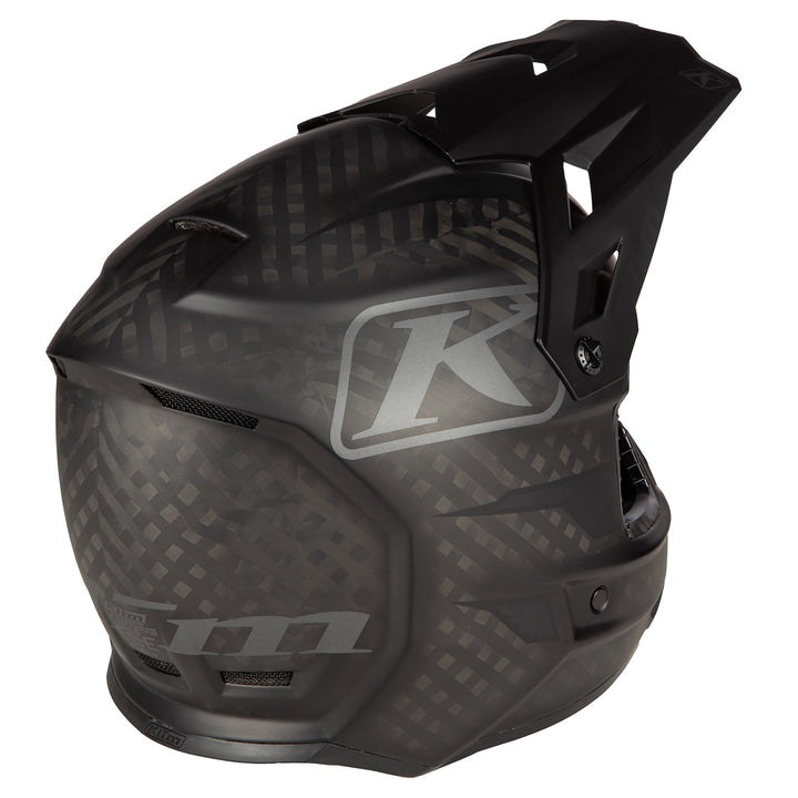 Klim F3 Carbon Off-Road Helmet ECE - Carbon Matte Black
