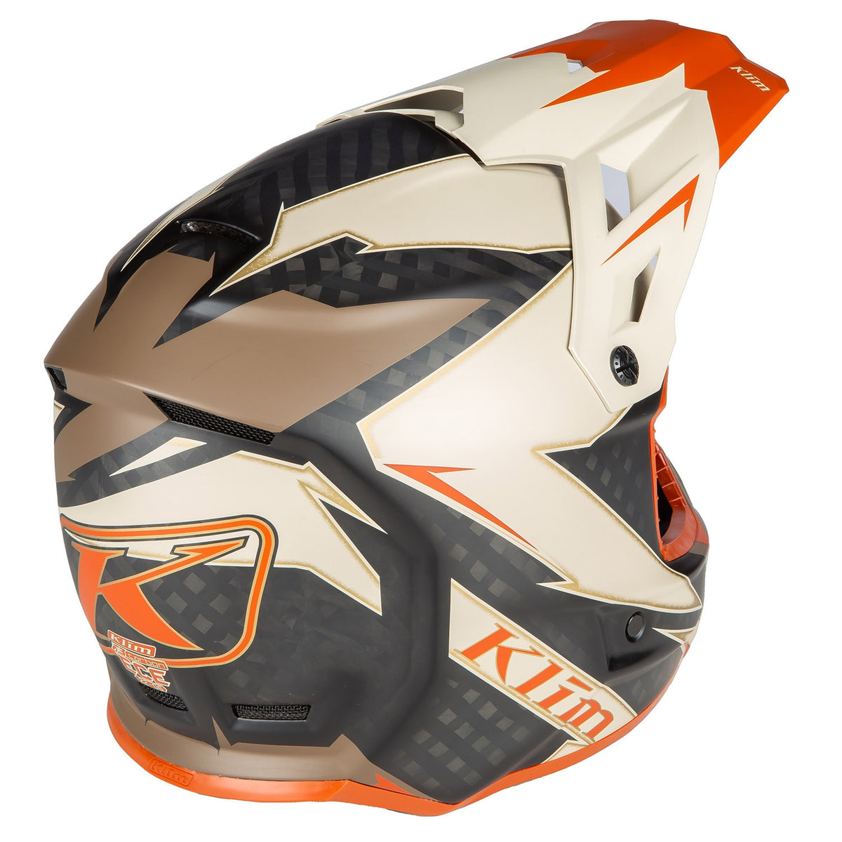 Klim F3 Carbon Off-Road Helmet ECE - Lightning Peyote