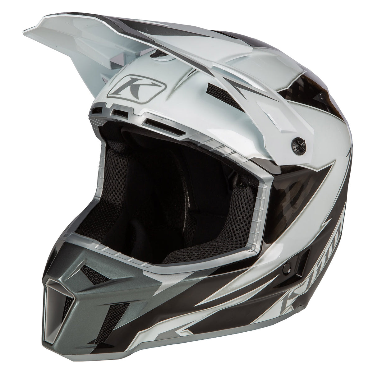 Klim F3 Carbon Off-Road Helmet ECE - Lightning White