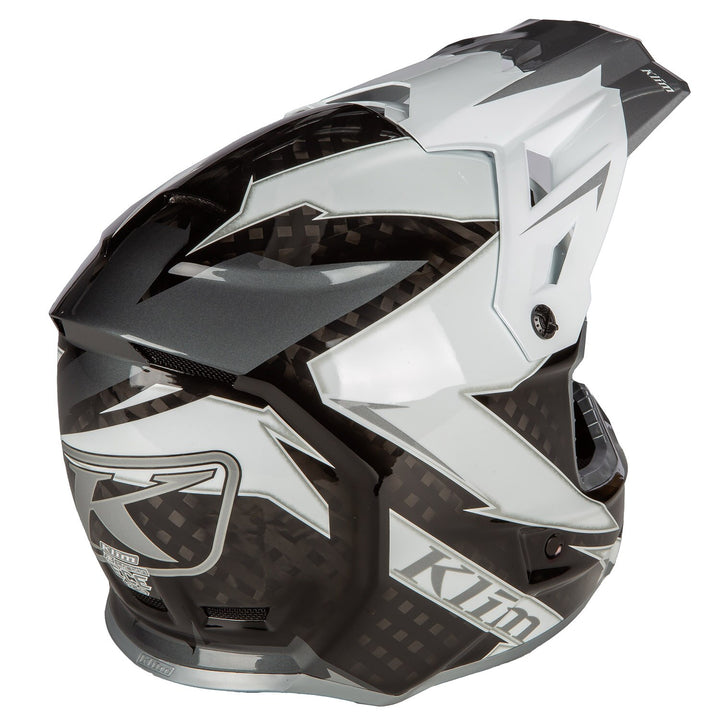 Klim F3 Carbon Off-Road Helmet ECE - Lightning White