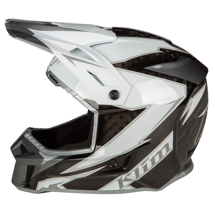 Klim F3 Carbon Off-Road Helmet ECE - Lightning White