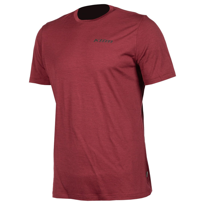 Teton Merino Wool SS Shirt - Red