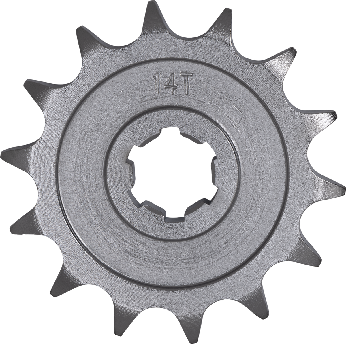 Moose Offroad 26-2120-14CRMO Front Sprocket, 14-Tooth for Kawasaki KLX 140/L/G