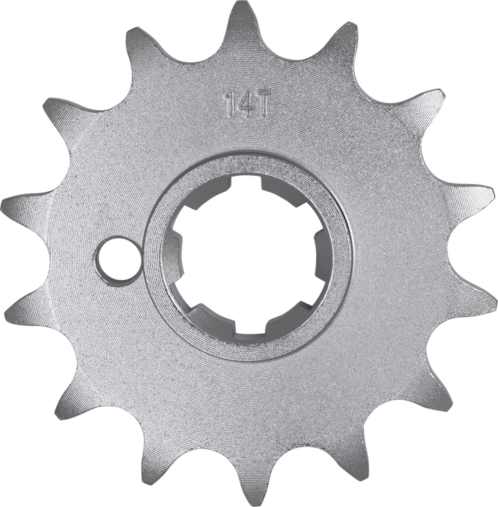 Moose Offroad 26-2118-14CRMO Front Sprocket, 14-Tooth Chromoly Steel for Kawasaki KX 250/500