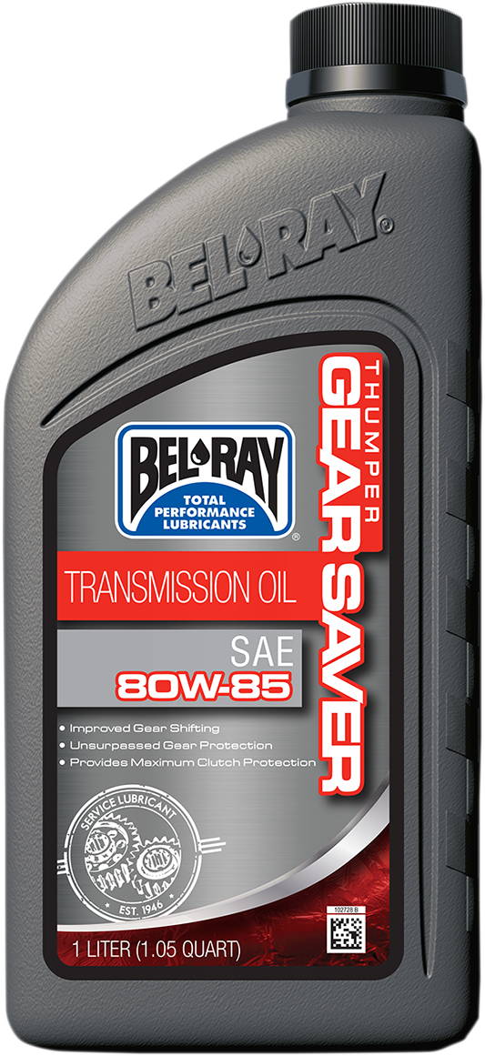Bel-Ray Thumper® Gear Saver Transmission Oil - 80W-85 - 1L
