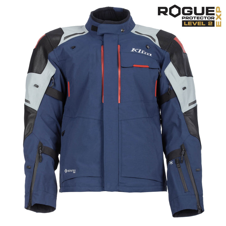 Klim Kodiak Jacket - Dress Blues - Red Oxide