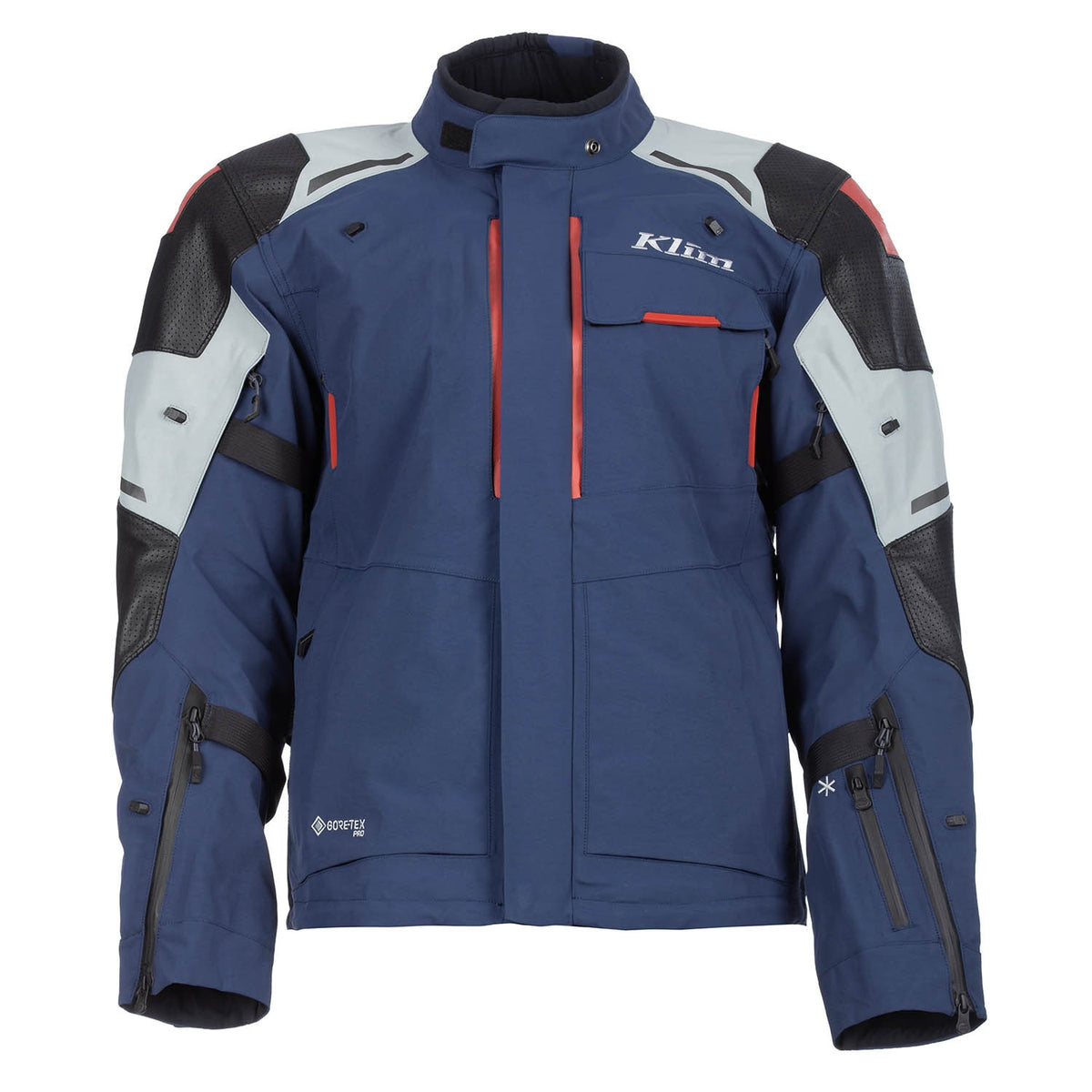 Klim Kodiak Jacket - Dress Blues - Red Oxide