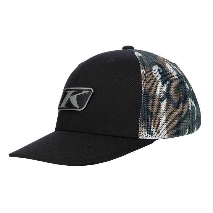 Icon Snap Hat - Black - Camo