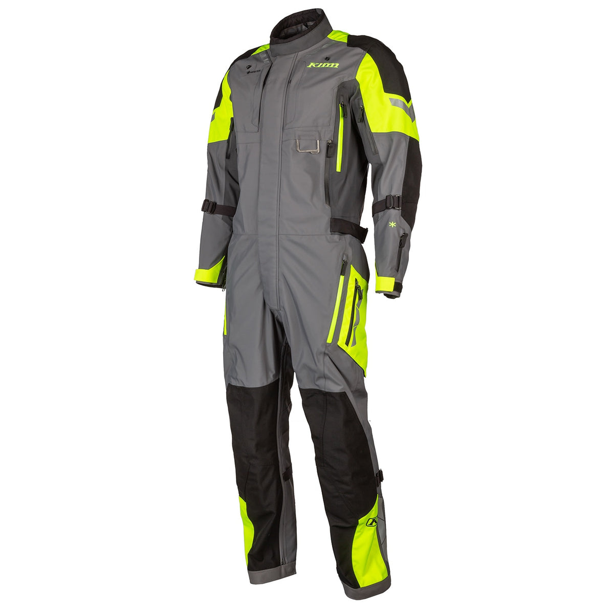 Klim Hardanger One Piece Suit - Asphalt - Hi-Vis
