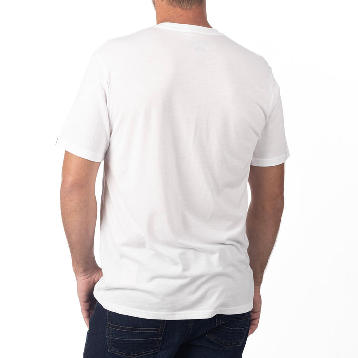 Race Spec SS T - White - Dress Blues