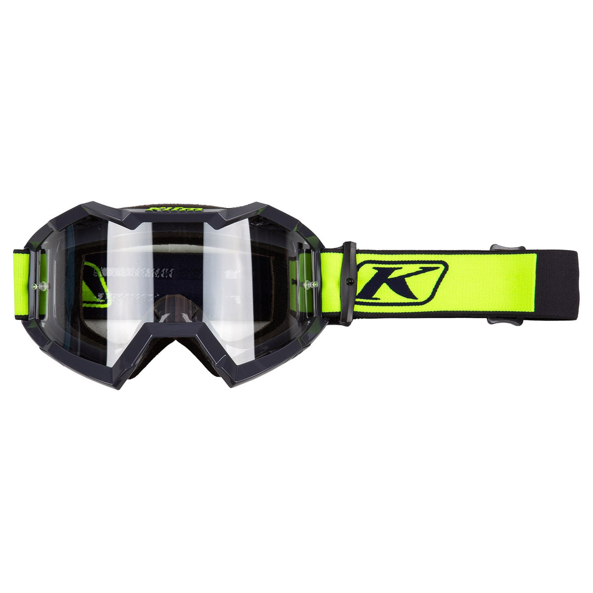 Klim Viper Off-Road Goggle - Fracture Hi-Vis Clear Lens