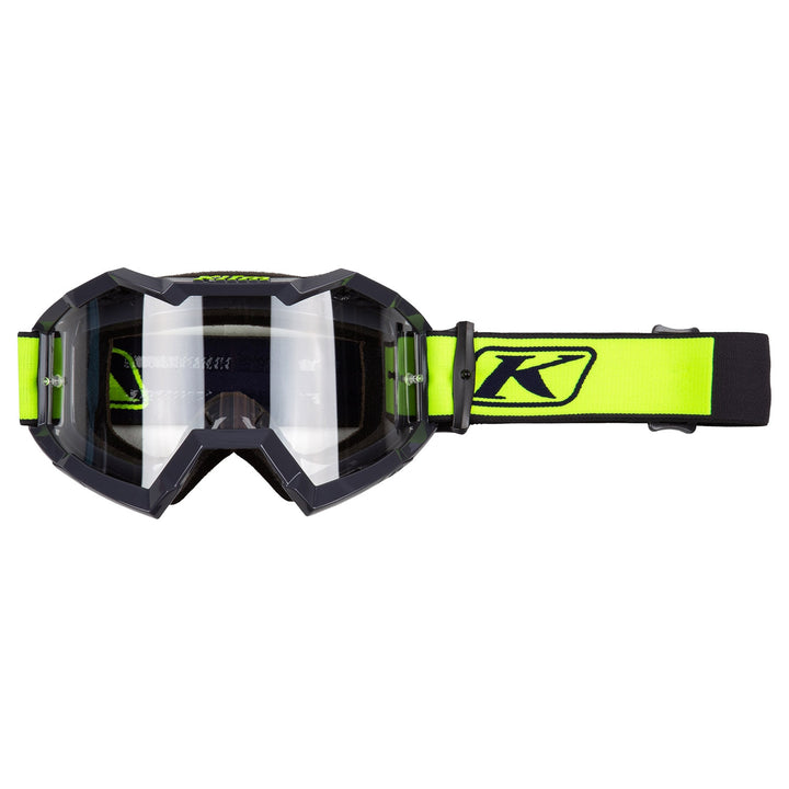 Klim Viper Off-Road Goggle - Fracture Hi-Vis Clear Lens