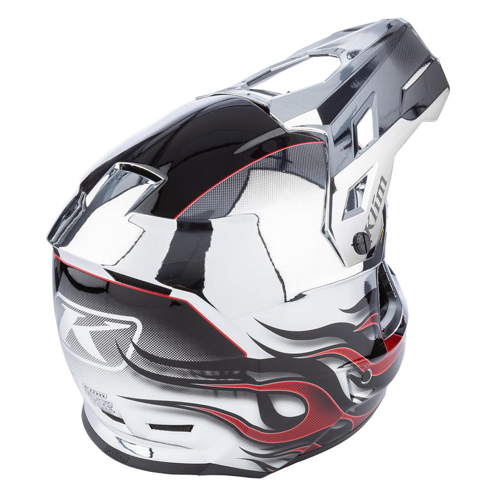 F3 Carbon Helmet ECE - Scorched Chrome