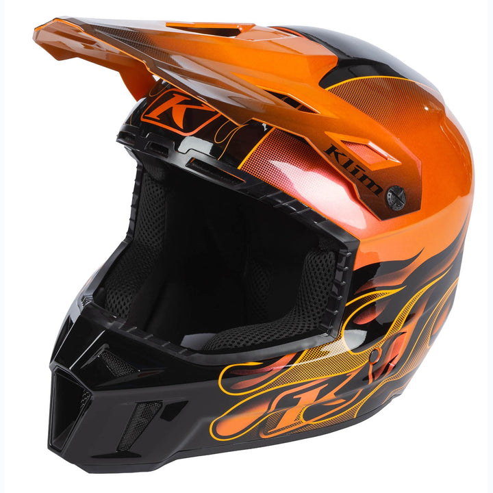F3 Carbon Helmet ECE - Scorched Sunrise