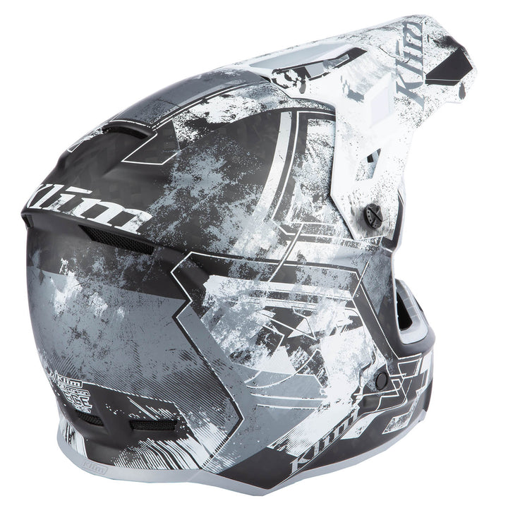 F3 Carbon Helmet ECE - Unruly Black - White