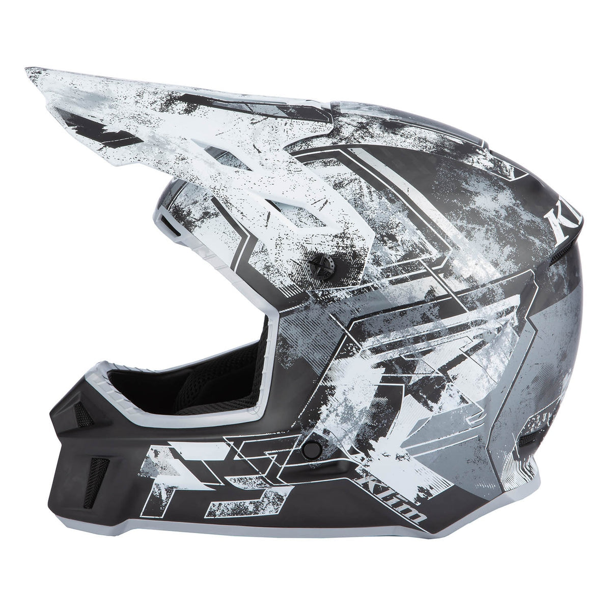 F3 Carbon Helmet ECE - Unruly Black - White