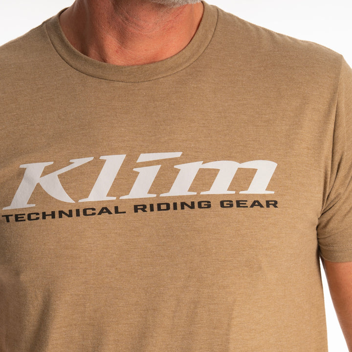 Klim K Corp SS T - Coyote Brown Heather - High-rise